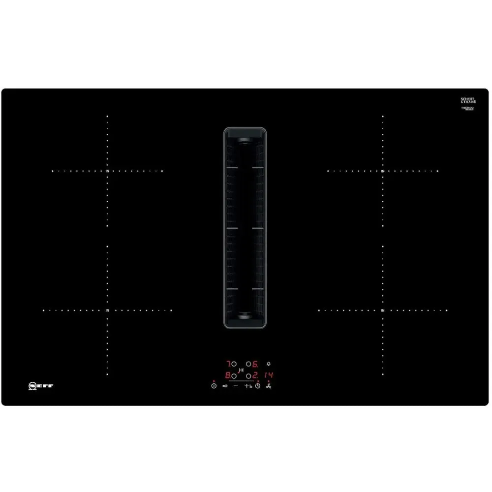 Neff T48CB1AX2 80cm Integrated Induction Hob - Black