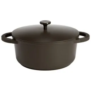 Open Box - Goodful 4.5qt Aluminum Ceramic Dutch Oven Lid Handles & Silicone Grip