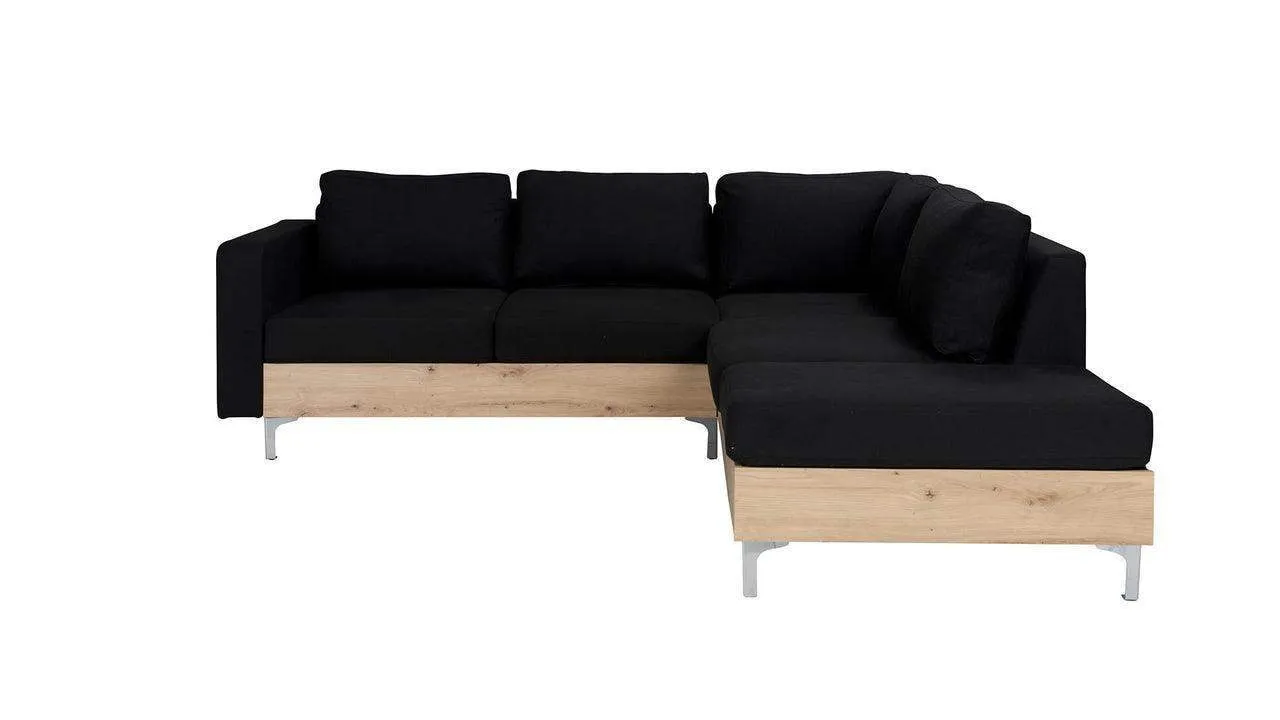 Orlando Wood Corner Sofa