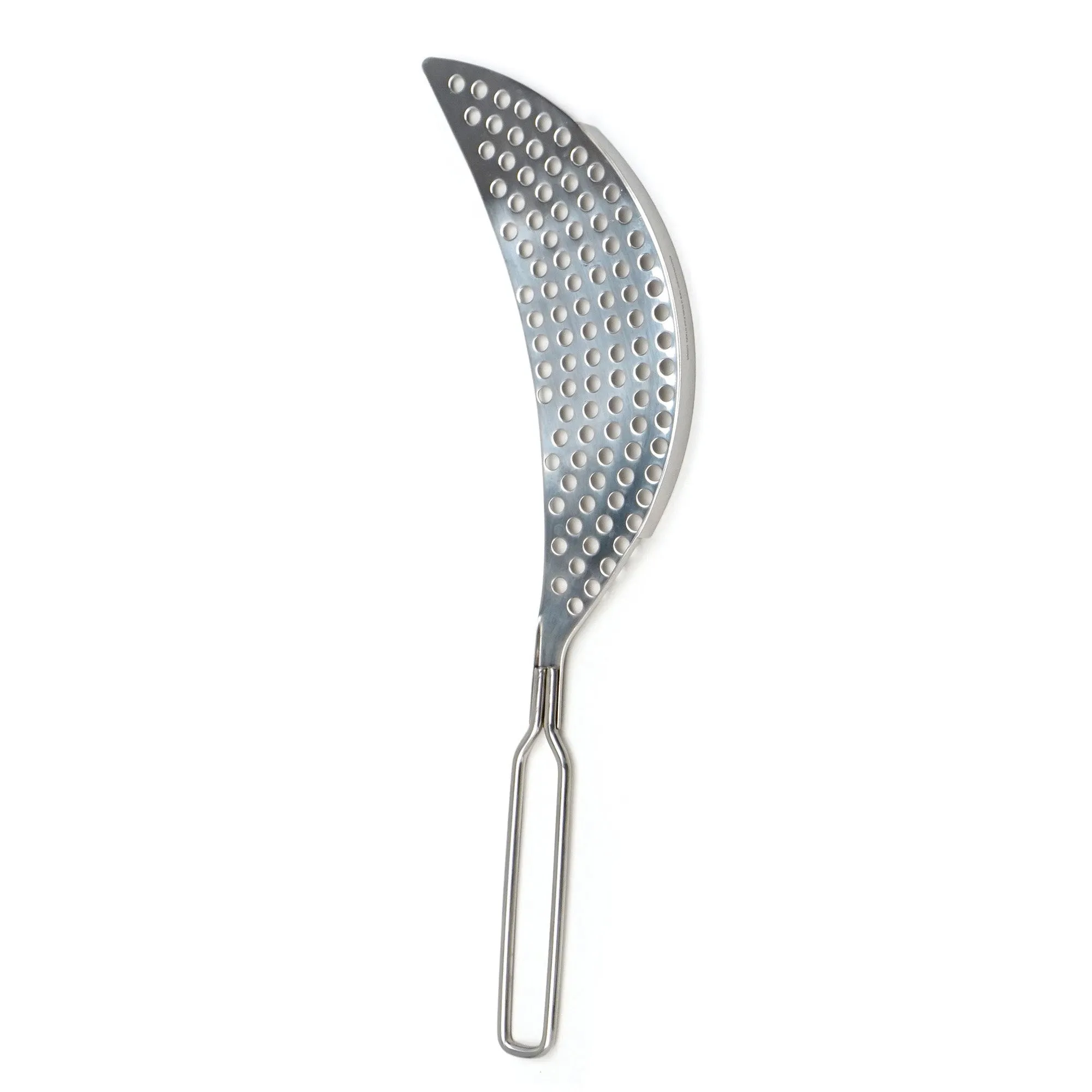 Pierced Crescent Pot Strainer