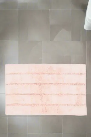 Pink Tufted Bathmat