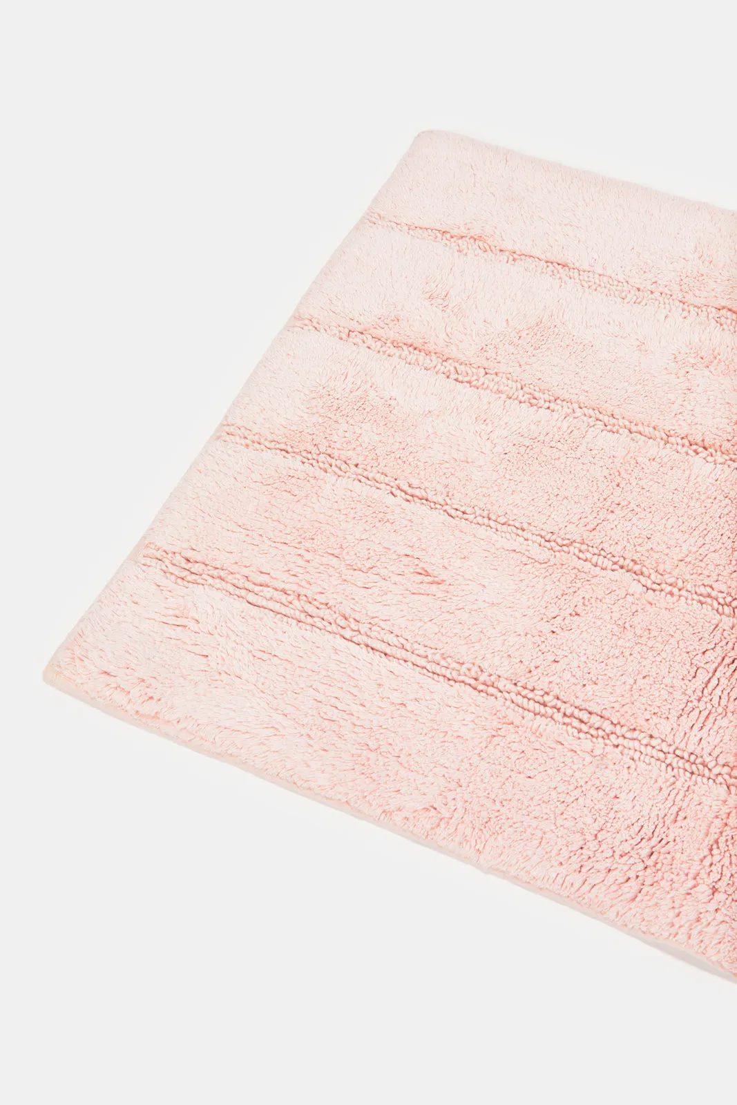 Pink Tufted Bathmat