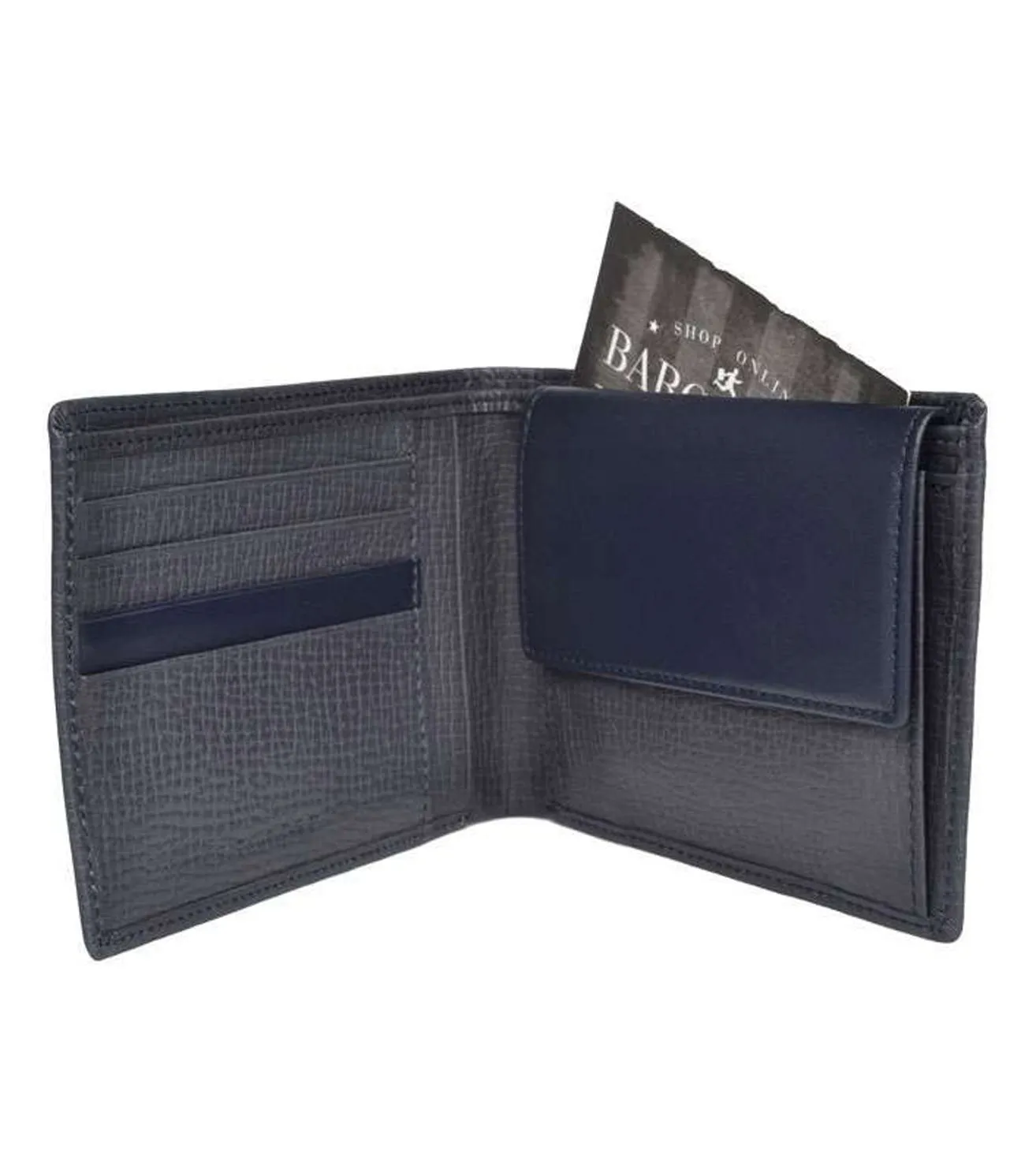 Piquadro Pegasus Men's Blue Wallet