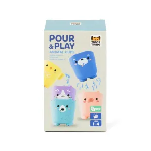 Pour & play | Animal cups