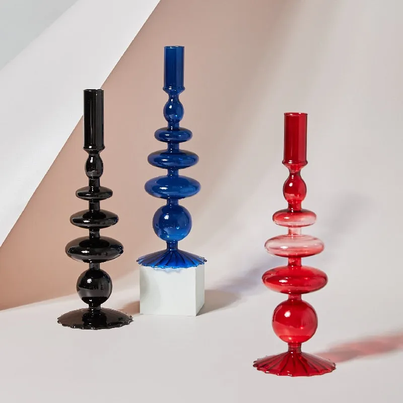 Retro Candlesticks Holders