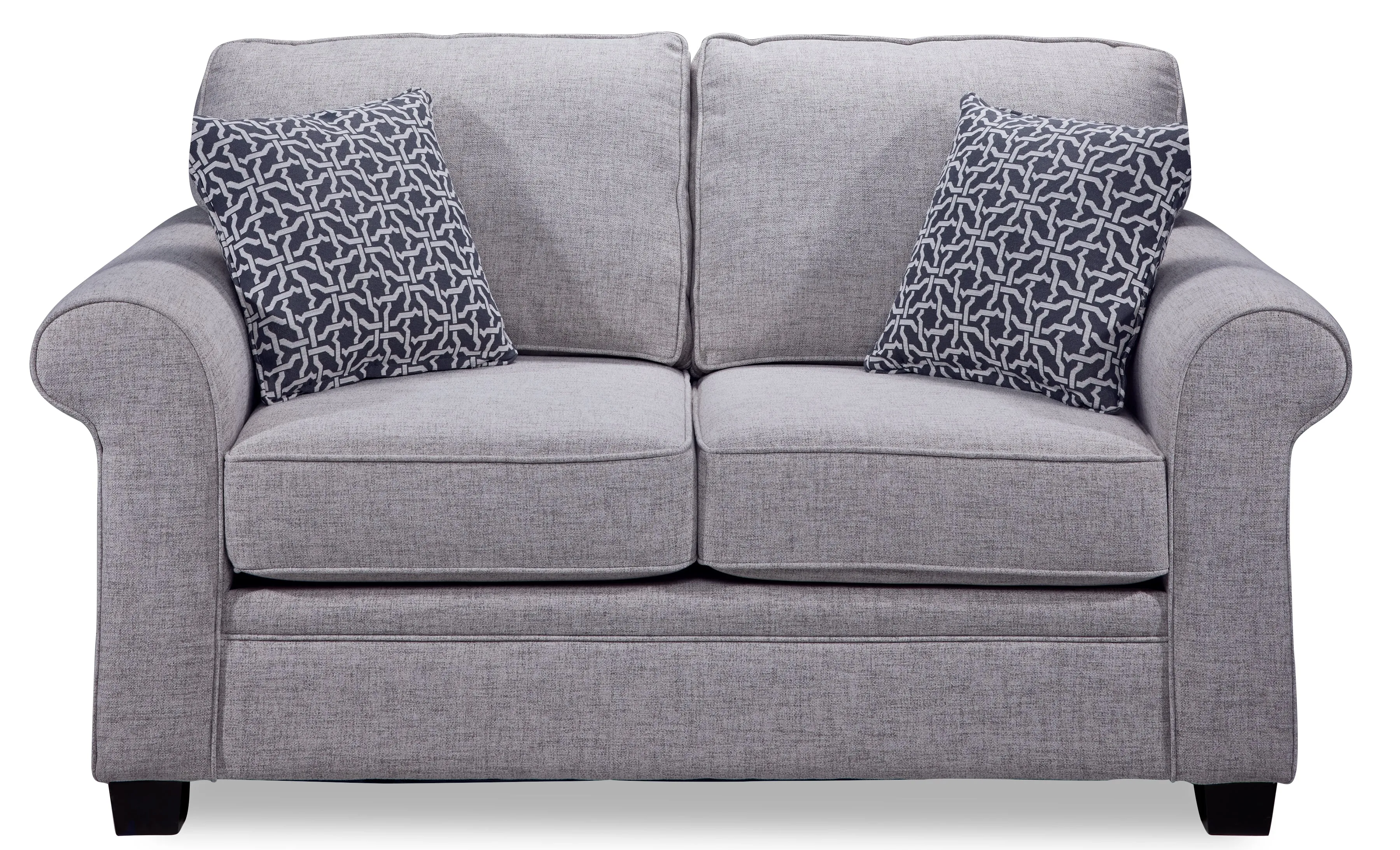 Rykneld Sofa, Loveseat and Chair Set - Smoke