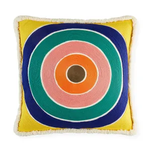 Scala Corded Bullseye Pillow