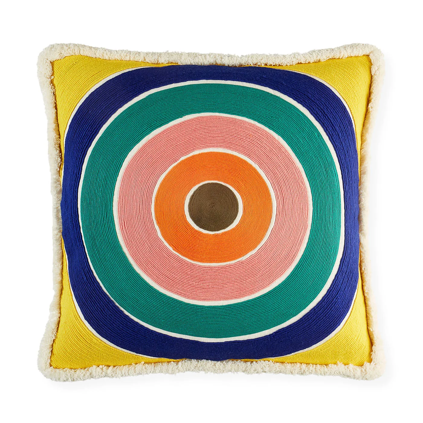 Scala Corded Bullseye Pillow