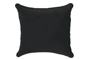 Scatter Cushions 60 x 60 cm Dark Grey Velvet