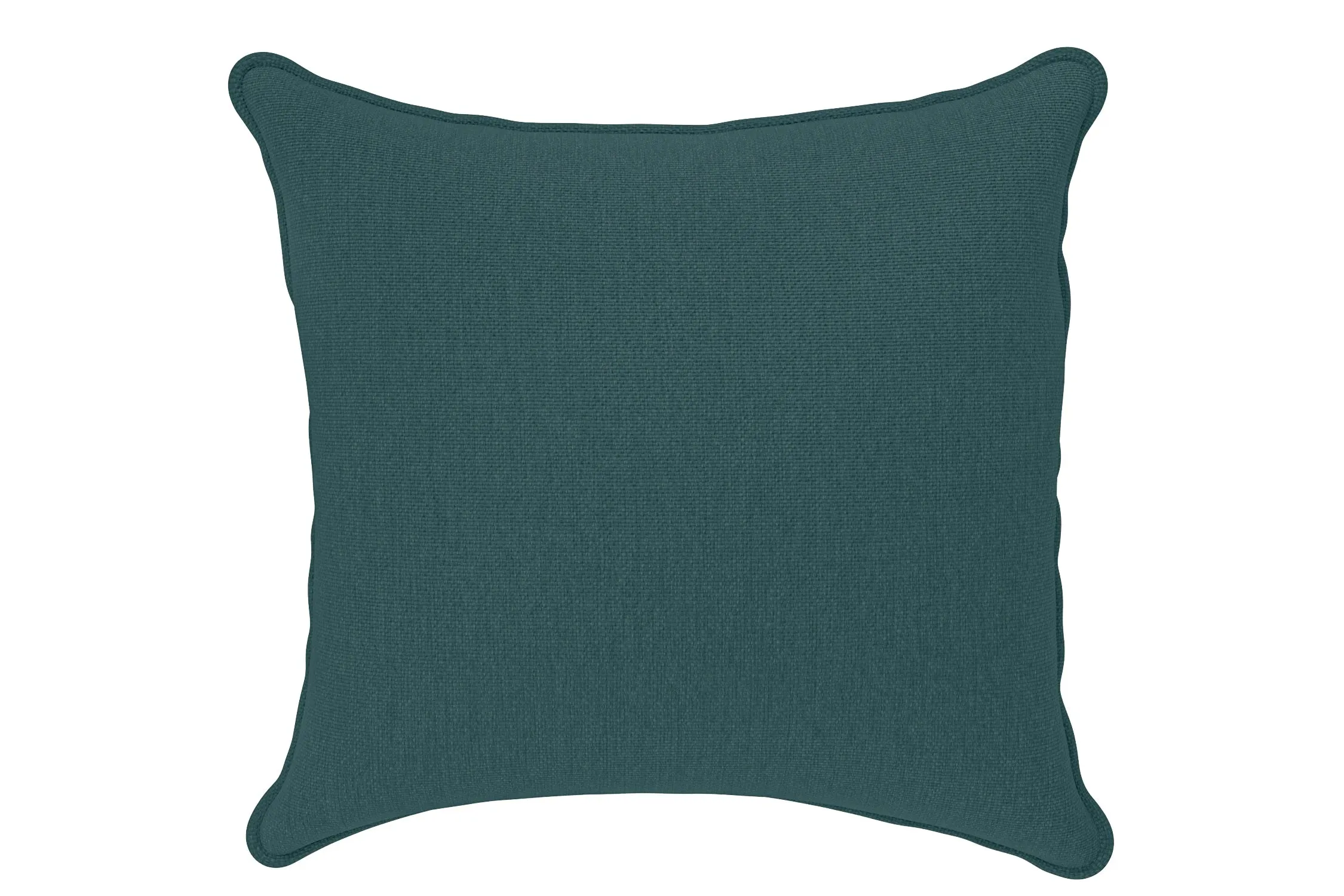 Scatter Cushions 60 x 60 cm Teal Linen Fabric