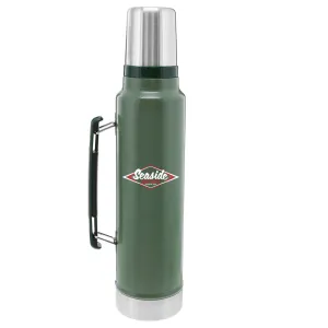 Seaside Surf x Stanley Vacuum Insulated 1.5 Qt Classic Thermos - Hammertone Green