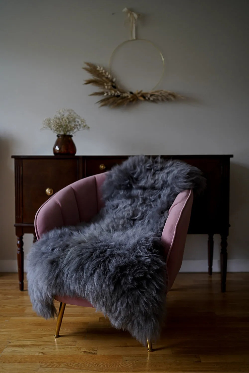 Sheepskin Rug Grey