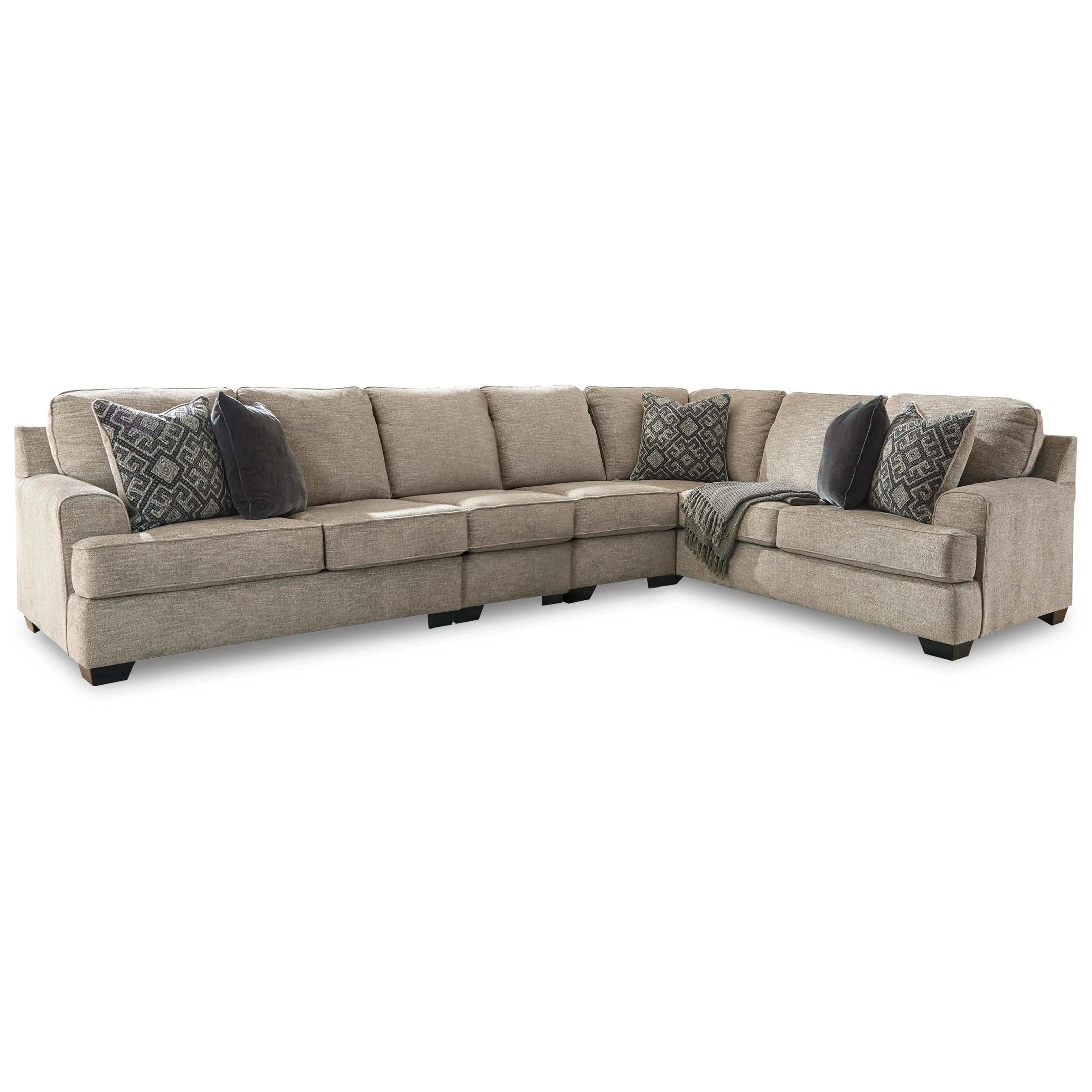 Signature Design by Ashley Bovarian Fabric 4 pc Sectional 5610355/5610346/5610346/5610349