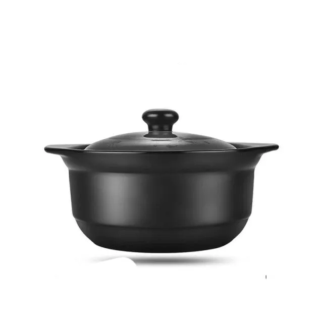 Stew Pot Casserole Ceramic Saucepan Temperature Resistant Cooking Pan