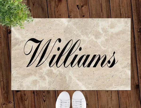 Surname Door Mat