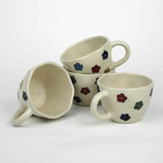 Sweet Spring Cup- Set Of Four