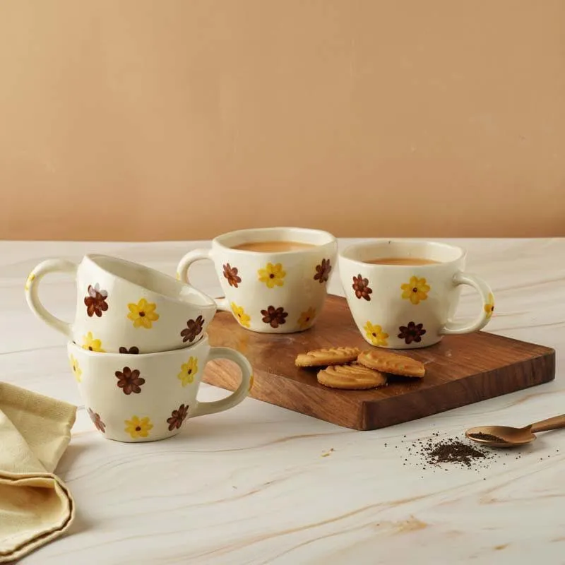 Sweet Spring Cup- Set Of Four