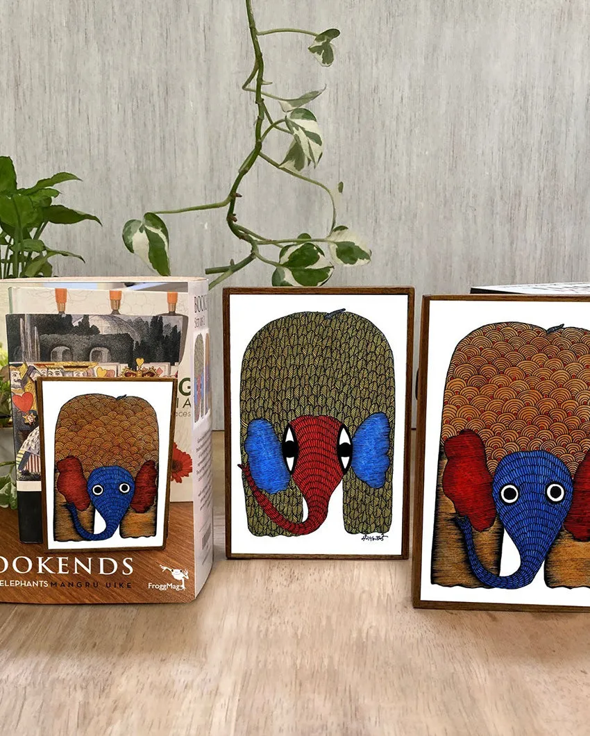 The Elephant Book Holders | 2 Pieces