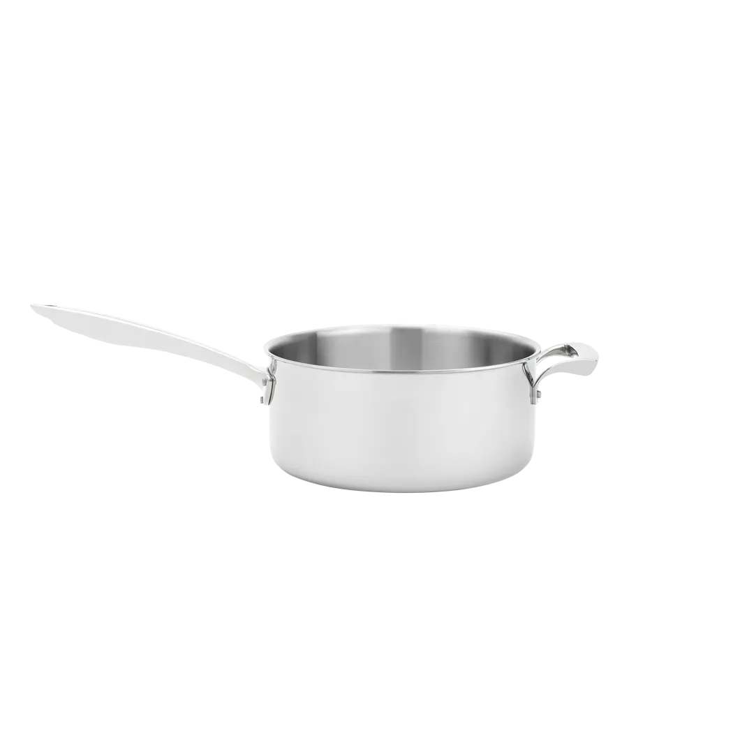 Tri-Ply Sauce Pan with Helper Handle