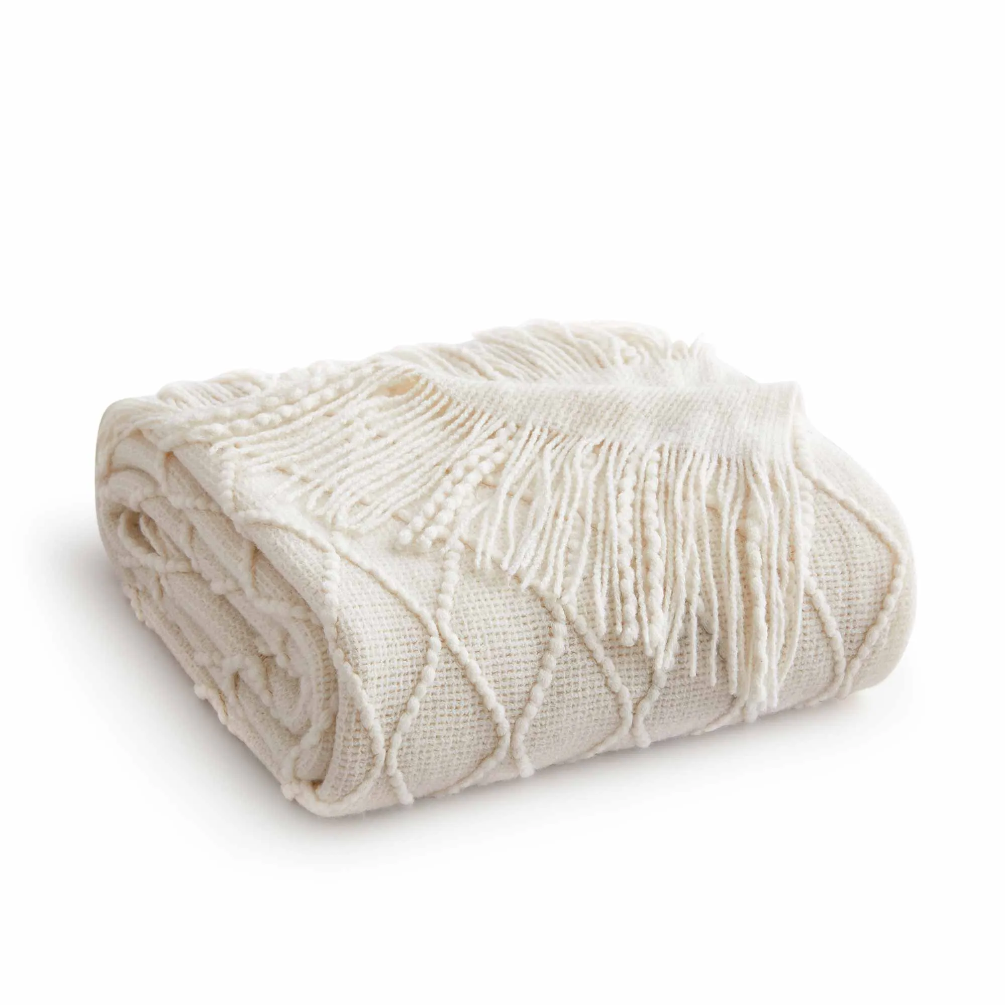 Ultra Soft Knitted Throw Blanket 50″ x 60″