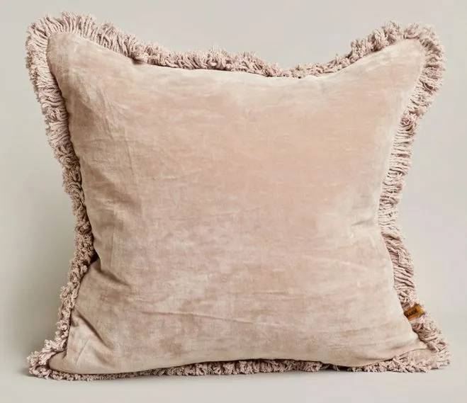 Velvet Cushions | Latte