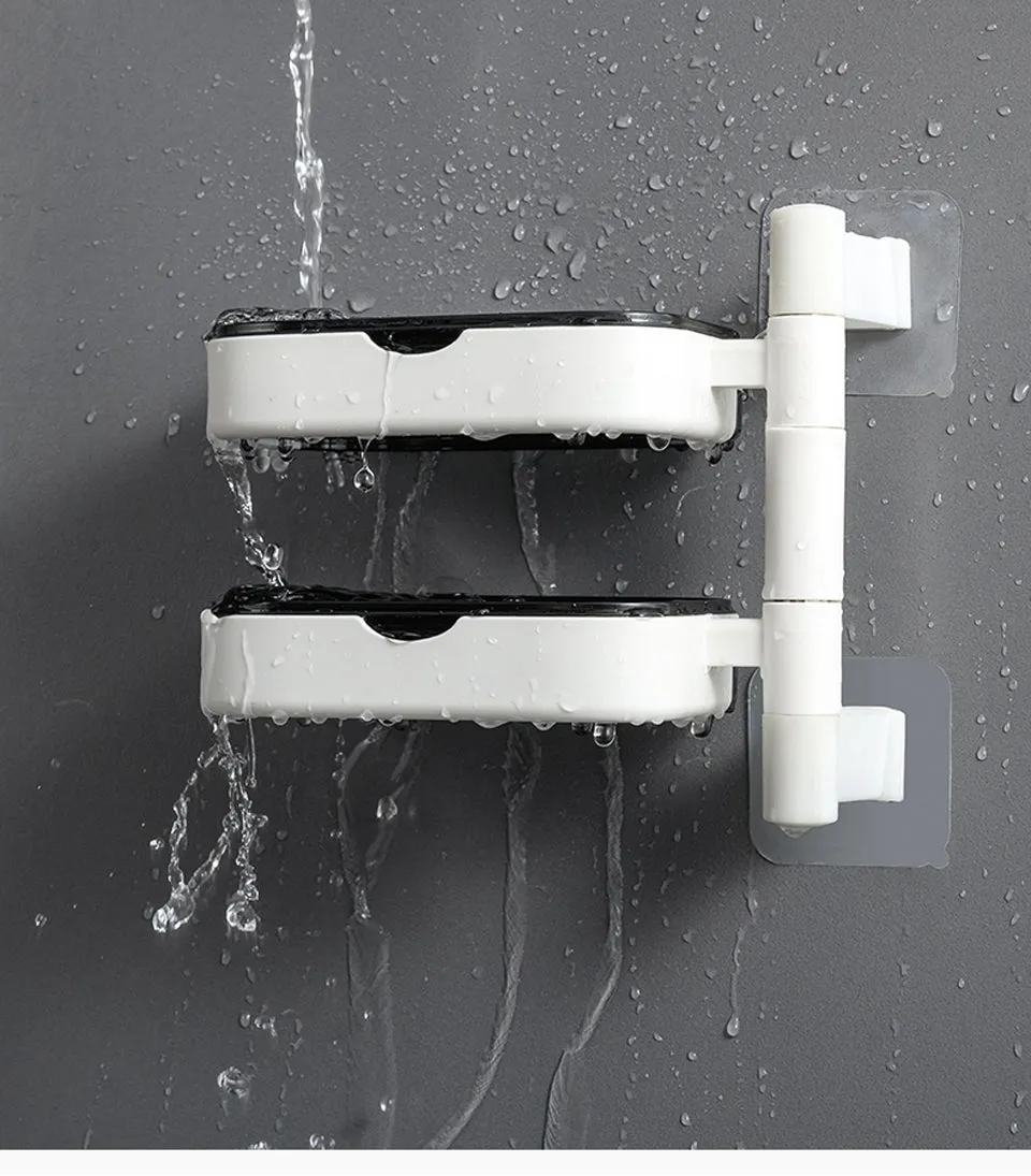 Wall-Mounted Plastic Soap Holder