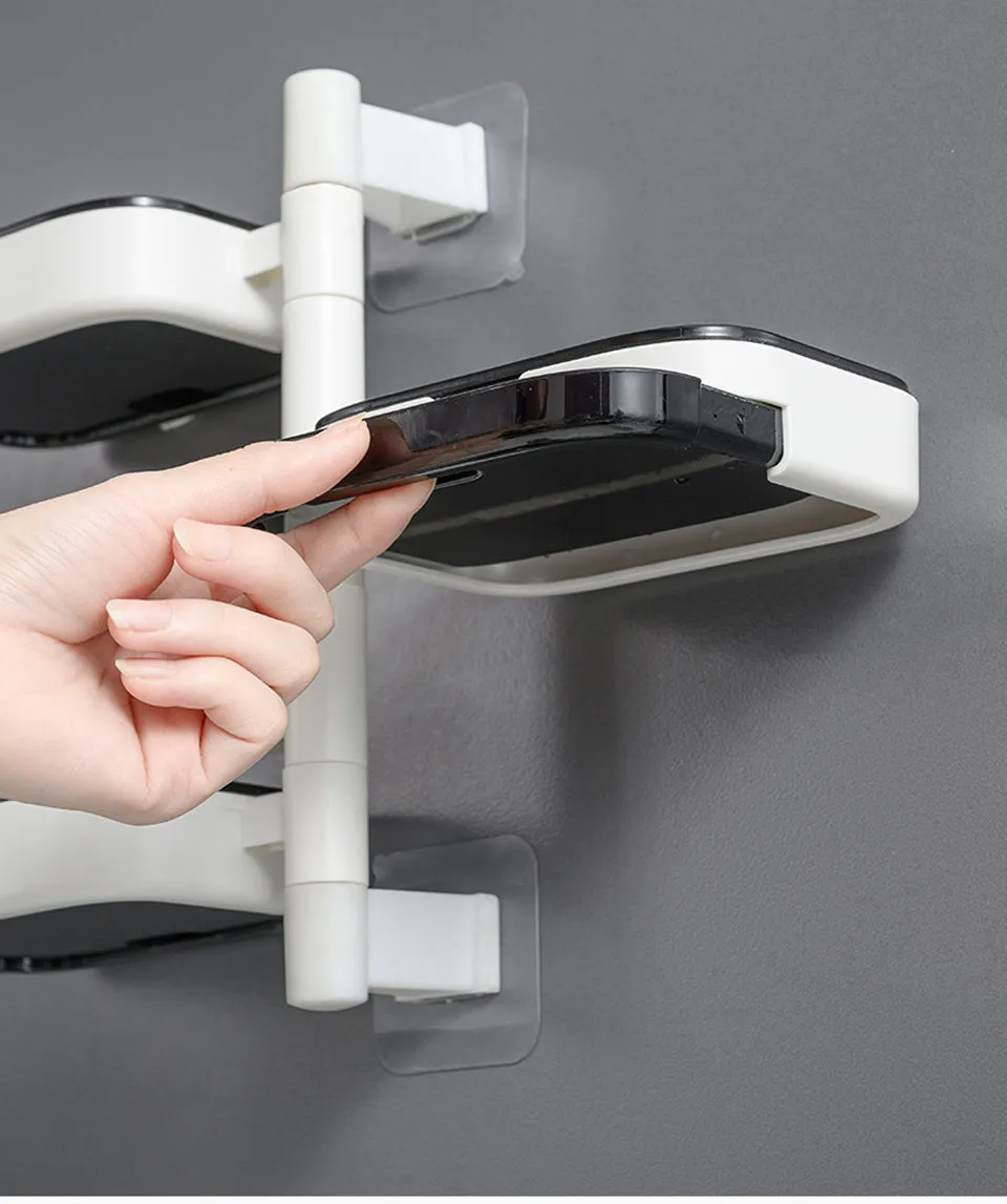 Wall-Mounted Plastic Soap Holder