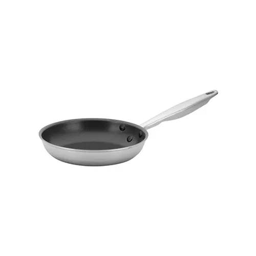 Winco TGFP-14NS 14" Tri-Gen Tri-Ply Stainless Steel Non Stick Fry Pan