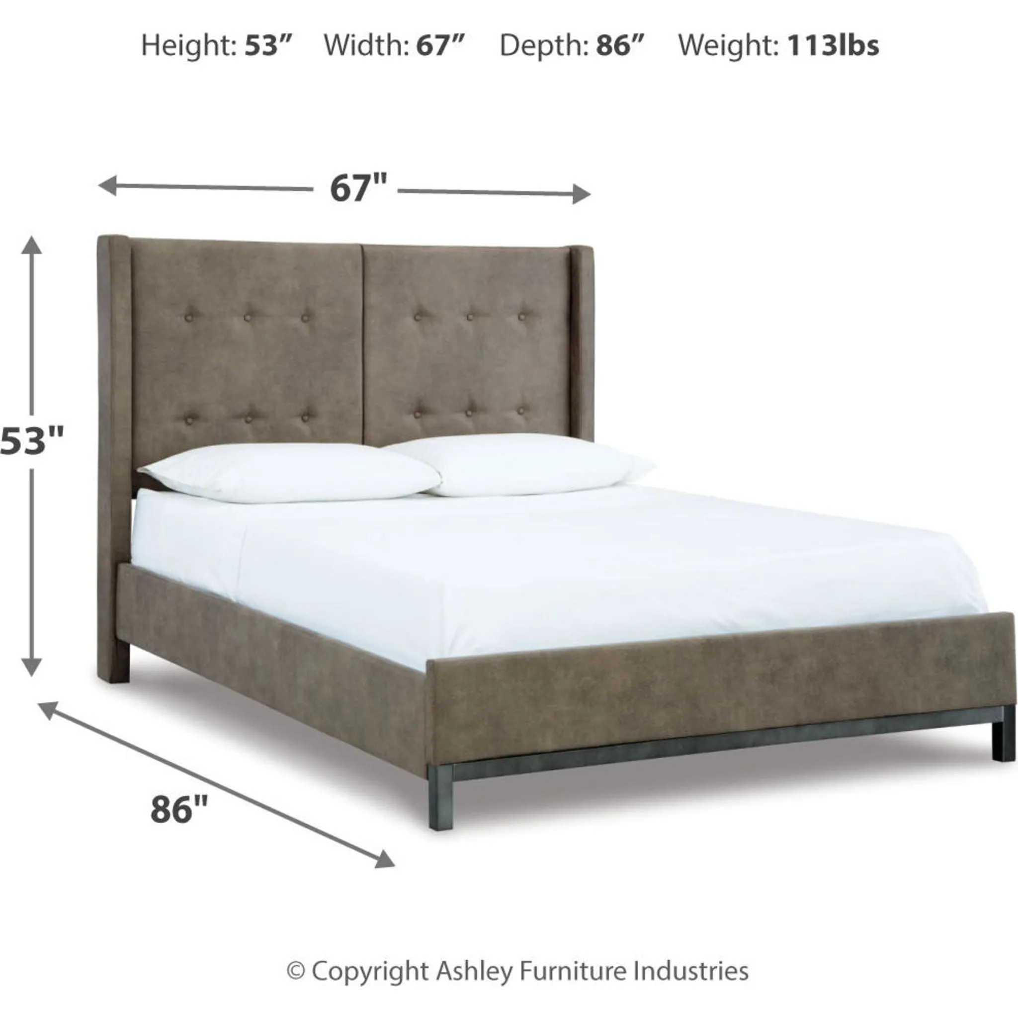 Wittland Upholstered Bed