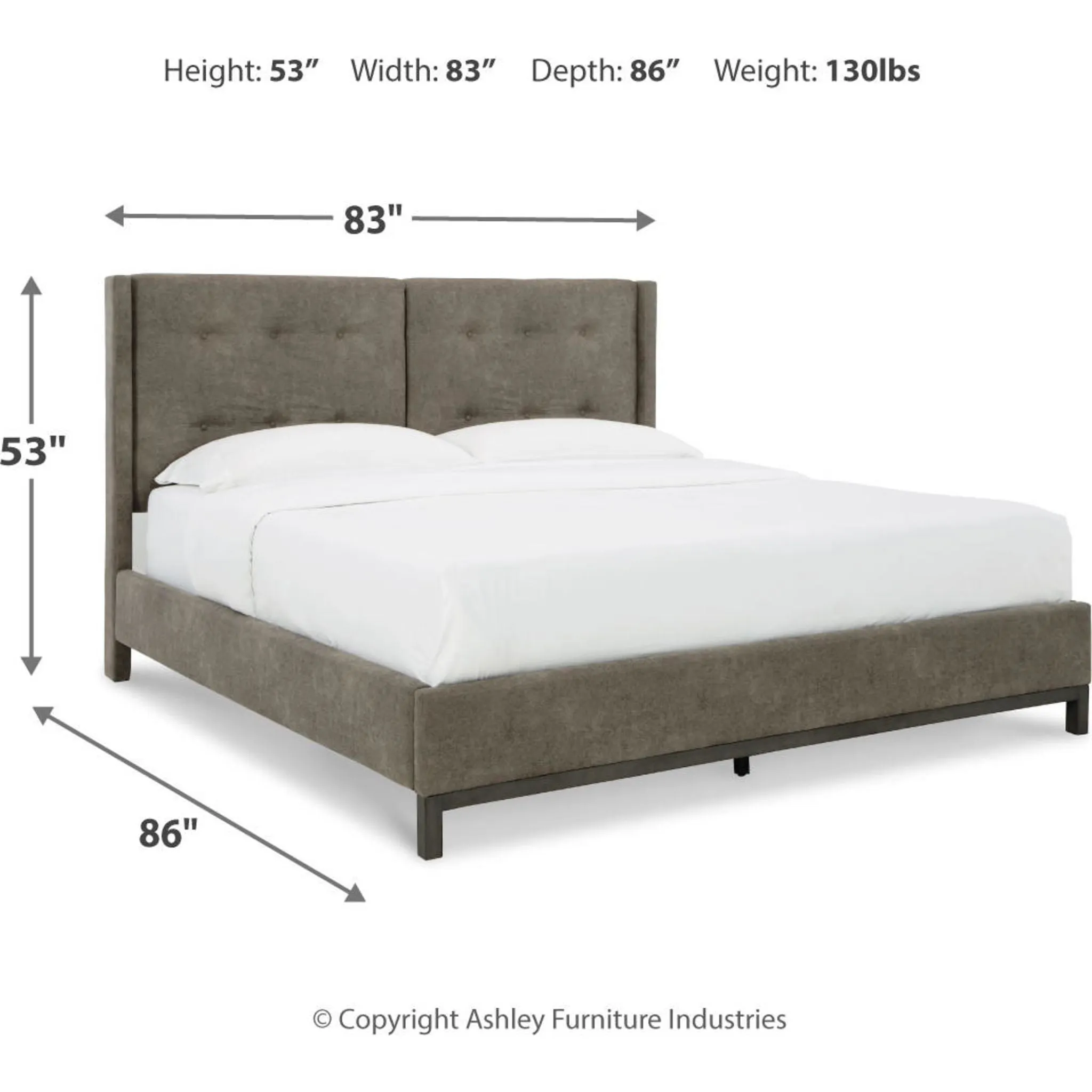 Wittland Upholstered Bed