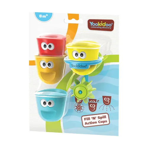 Yookidoo Flow 'N' Spill Action Cups