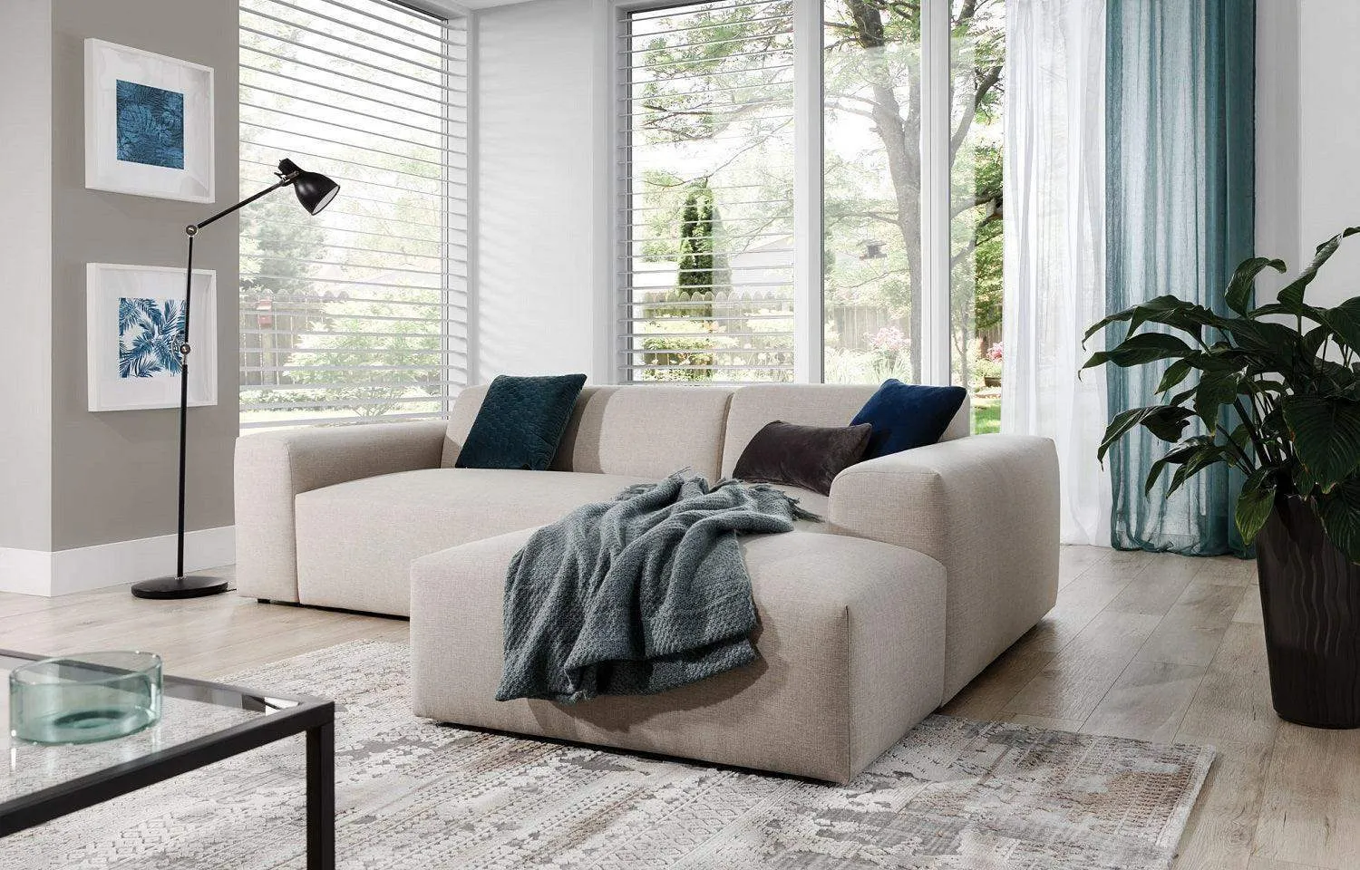 Zeus Corner Sofa Mini